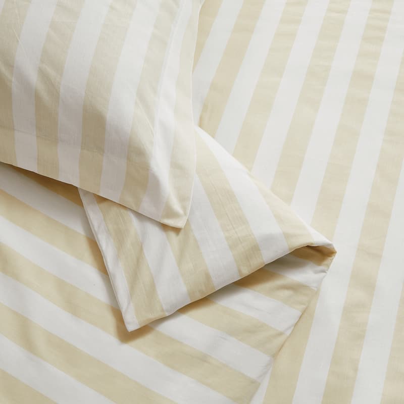 Brooklyn Loom Levi Stripe 3 Piece Comforter Set