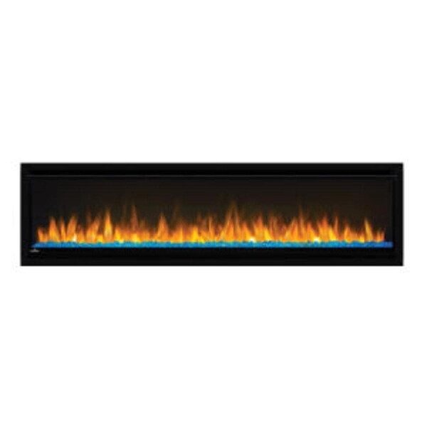 Napoleon NEFL60CHD Alluravision 9000 BTU 60" Wide Deep Depth Wall Mounted Electric Fireplace - Black