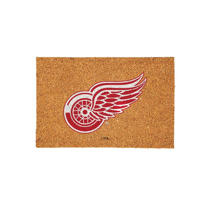 Detroit Red Wings Full Color Indoor/Outdoor Coir Mat