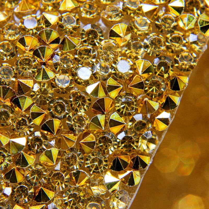 Sparkles Home Luminous Square Rhinestone Placemat