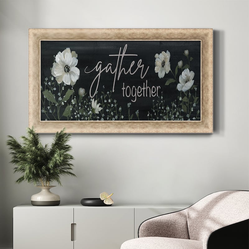 Gather Together Premium Framed Canvas- Ready to Hang
