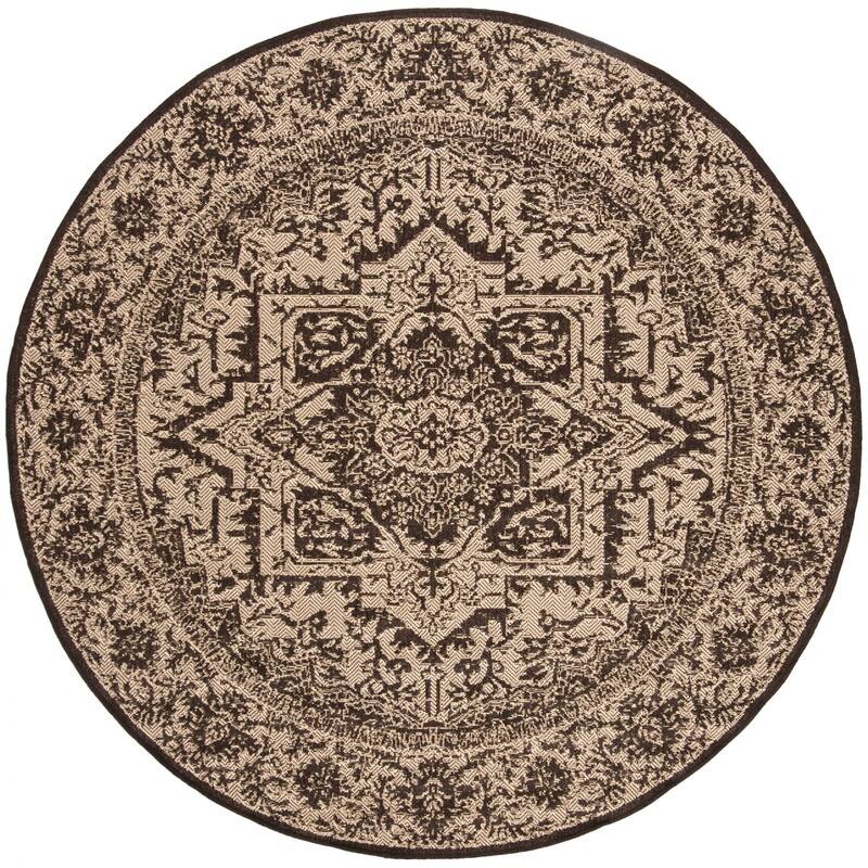 SAFAVIEH Linden Rick Indoor/ Outdoor Patio Backyard Rug