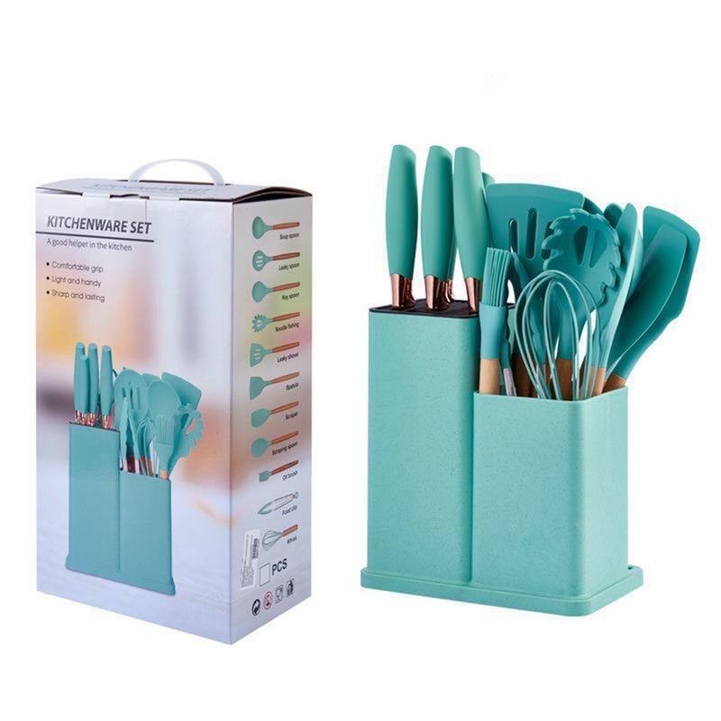 19-piece Non-stick Silicone Assorted Kitchen Utensil Set