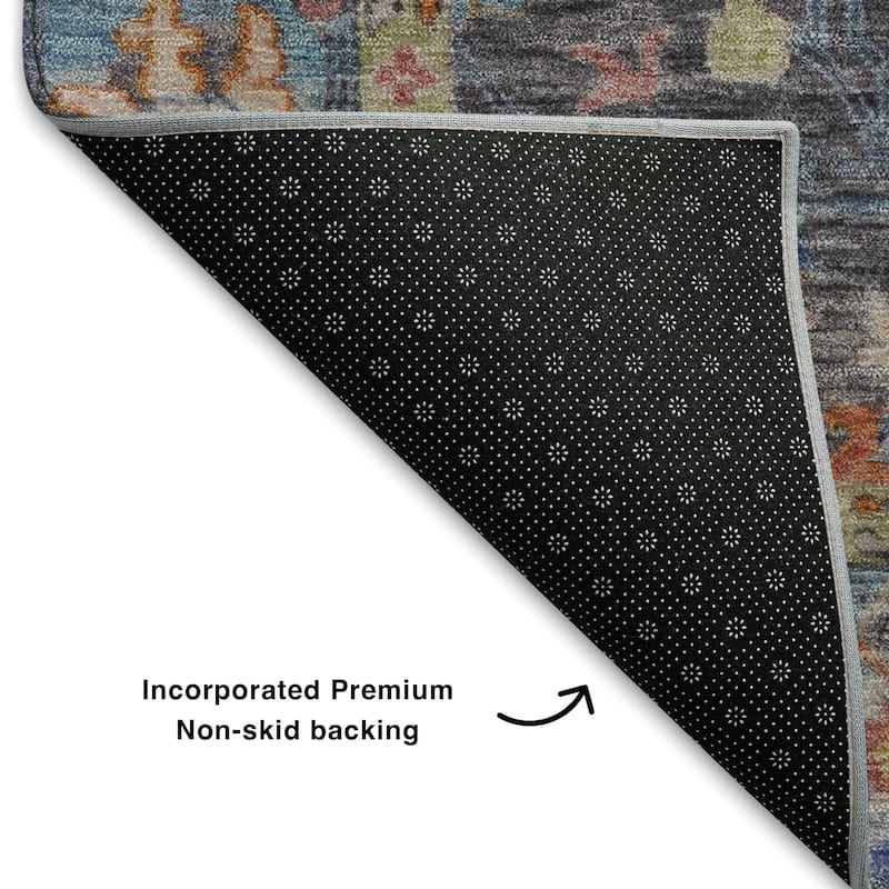 Premium Washable Super Soft Traditional Lily Mayfield Rug