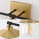 preview thumbnail 15 of 18, JONATHAN Y Ellis 26" 3-Light Farmhouse Cottage Vanity Light with Bathroom Hardware Accessory Set, (5-Piece)