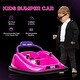 preview thumbnail 12 of 18, Electric Ride-On Bumper Car for Kids with Remote Control, Music & Full Rotation