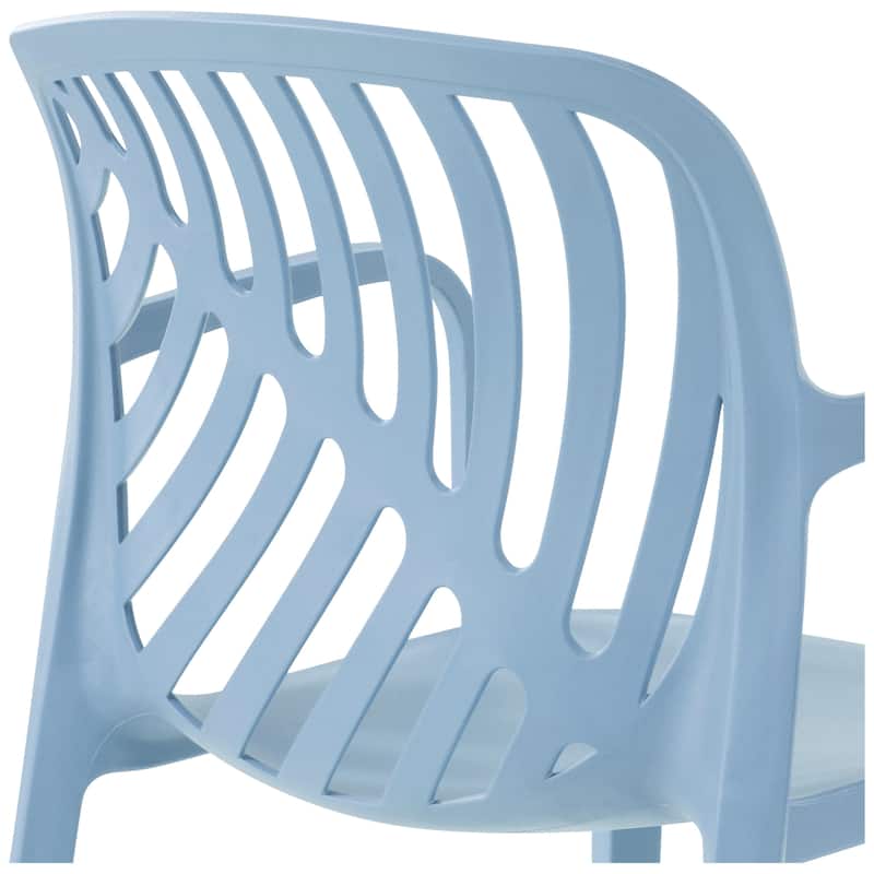 Frond and Form Outdoor Stacking Dining Armchair (Set of 2)