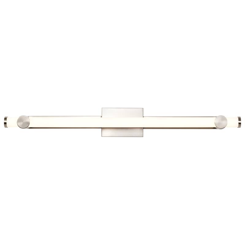 Bowman 36 Inch LED Vanity Brushed Nickel Acrylic Lens - Brushed Nickel