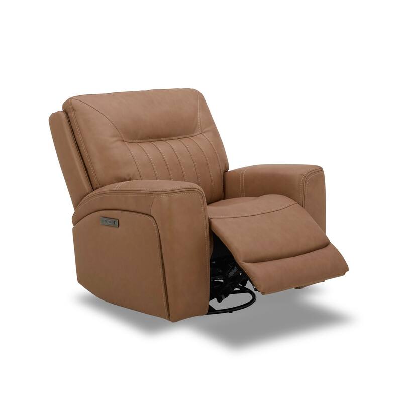 Liberty Furniture Bennett Power Leather Recliner with Charging Port