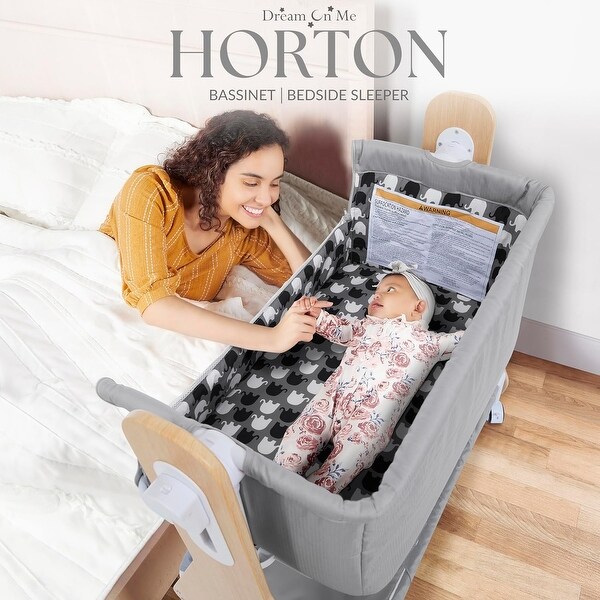 ベビー用寝具・ベッド Hortons Dream On Me Horton Bassinet & Bedside Sleeper - Bed Bath & Beyond