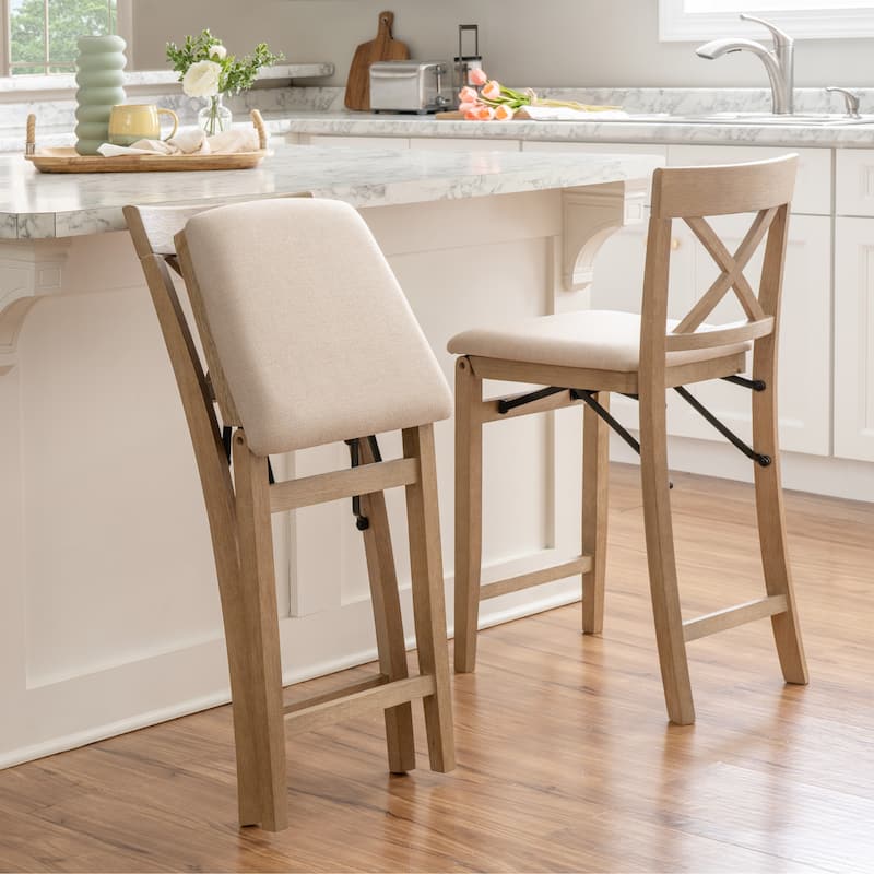 Linon 24-Inch Folding Counter Stool