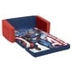preview thumbnail 9 of 7, Avengers Cozee Flip-Out Sofa - 2-in-1 Convertible Sofa to Lounger for Kids by Delta Children