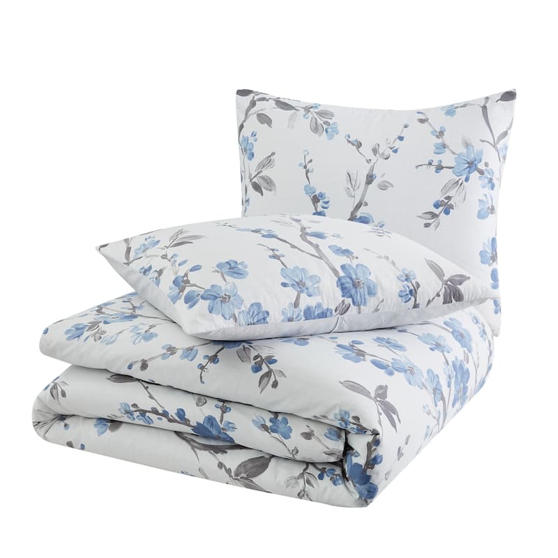 Cannon Kasumi Floral 3 Piece Comforter Set