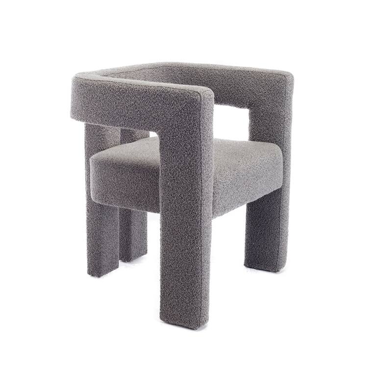 Fabric Upholstered Accent Dining Chair for Kitchen 2PCS