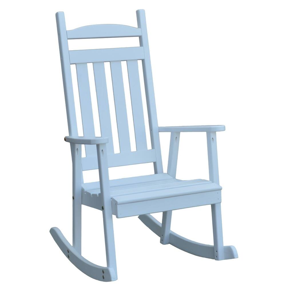 Pine Classic Porch Rocker