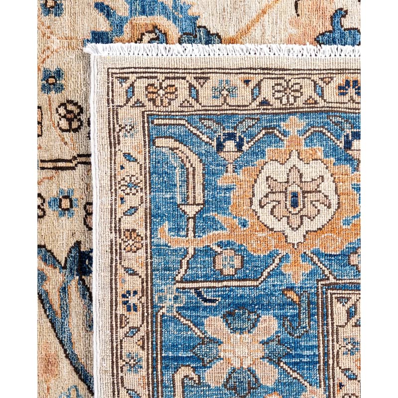 Serapi One-of-a-Kind Hand-Knotted Area Rug - Ivory - 8' 1" x 9' 11"