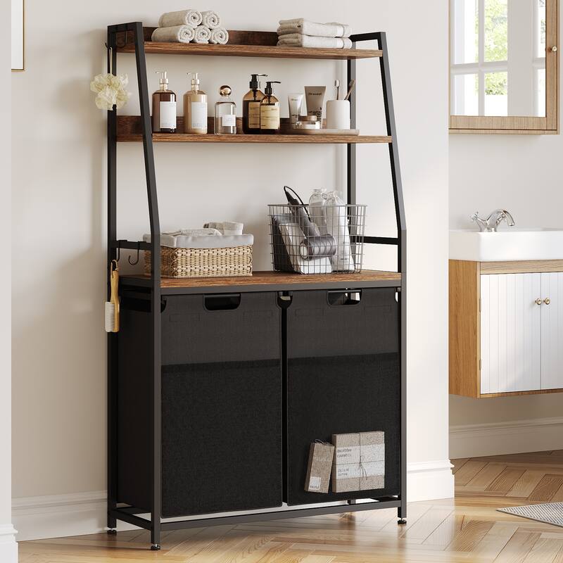 Laundry Sorter 112L/142L/170L Laundry Hamper Organizer Laundry Basket with Removable Bags