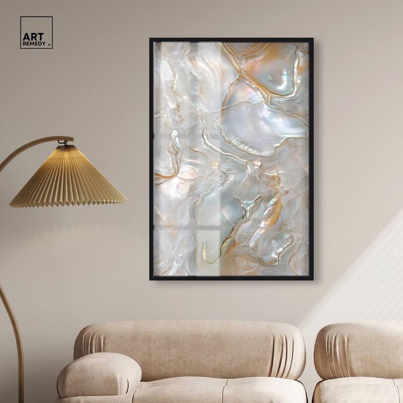 Fluid Preciousness IV Shadowbox by Art Remedy
