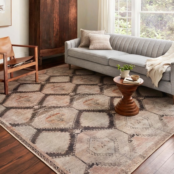 slide 2 of 7, Alexander home Sophia Vintage Moroccan Area Rug