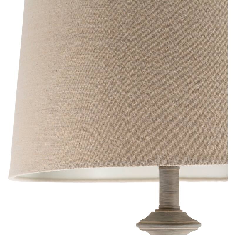 Pragya Traditional Hand Finished Floor Lamp - 59"H x 15"W x 15"D