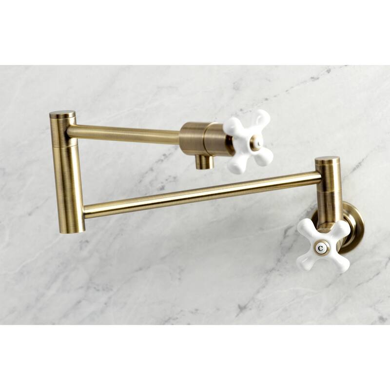Metropolitan Wall Mounted Pot Filler Faucet