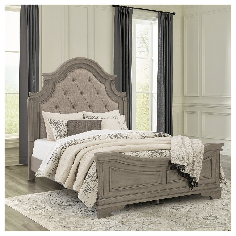 Signature Design by Ashley Lodenbay Antique Gray Panel Bed