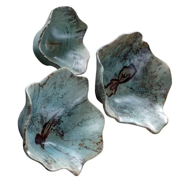 slide 2 of 6, Uttermost Teo Wood Wall Arts (Set of 3)