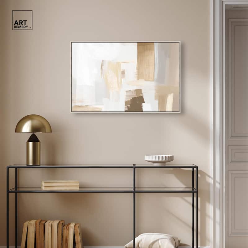 Honeycomb Hues II Canvas by Art Remedy