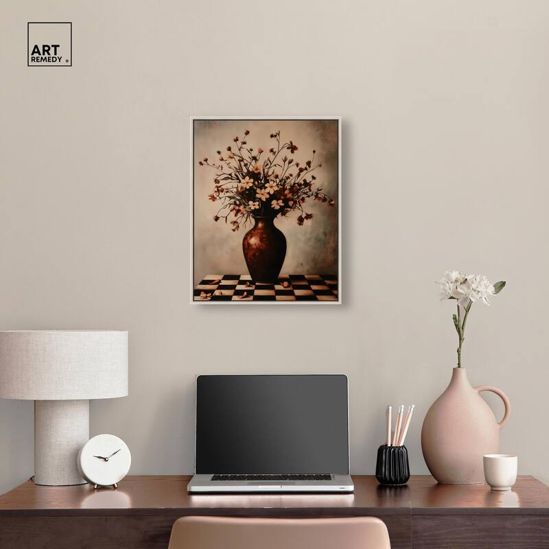 Antique Anthos Aria Canvas by Art Remedy