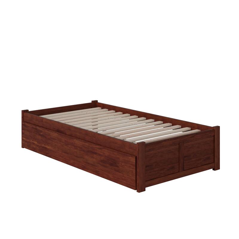 Concord Bed with Footboard and Twin Extra Long Trundle