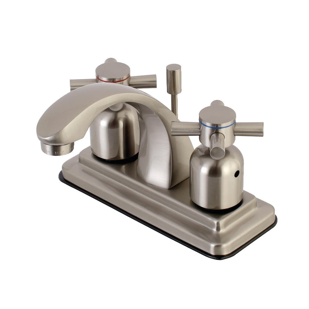 Kingston Brass Concord 1.2 GPM Centerset Bathroom Faucet with Pop-Up