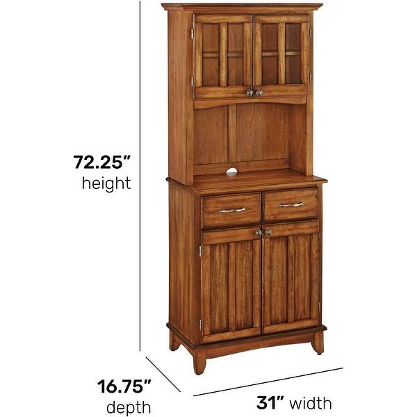 Buffet Of Buffets Brown Buffet with Hutch - Bed Bath & Beyond - 43773985