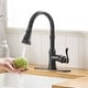preview thumbnail 5 of 30, Pull Down Kitchen Faucet Single Handle Modern One Hole Kitchen Sink Faucets With Pull Down Sprayer Basin Tap With Deck Plate