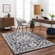 preview thumbnail 1 of 19, Hernandez Country Area Rug Black/White - Rectangle - 2' x 3'