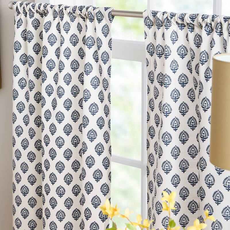 Curtainworks Kiara 3-piece Valance & Tier Pair Set