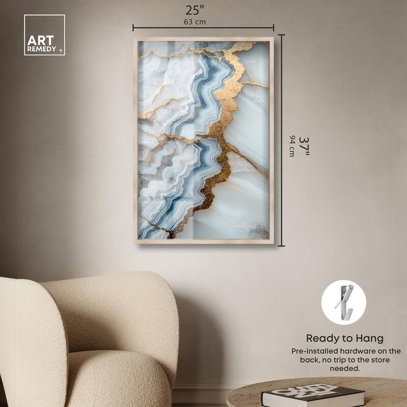 Denim Dreams II Shadowbox by Art Remedy