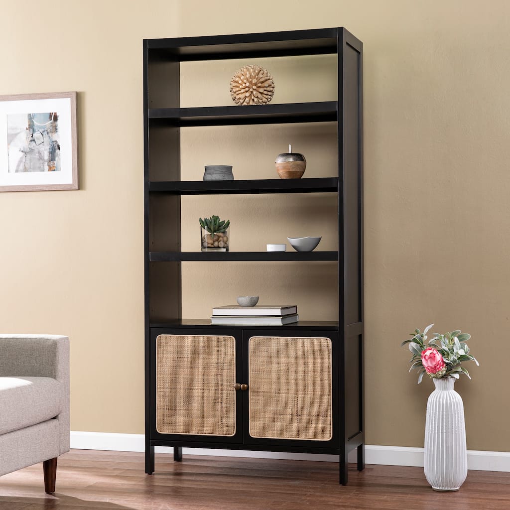 SEI Furniture Carondale Bookcase/Storage Shelf