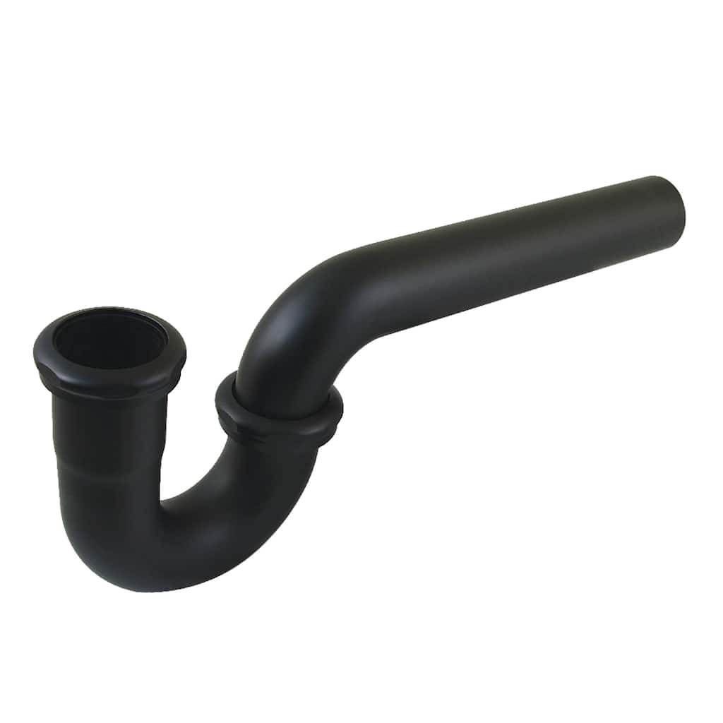 Kingston Brass Made To Match 1-1/2 Inch Decor P-Trap without Flange, 13-1/16 Inch Length, 18 Gauge