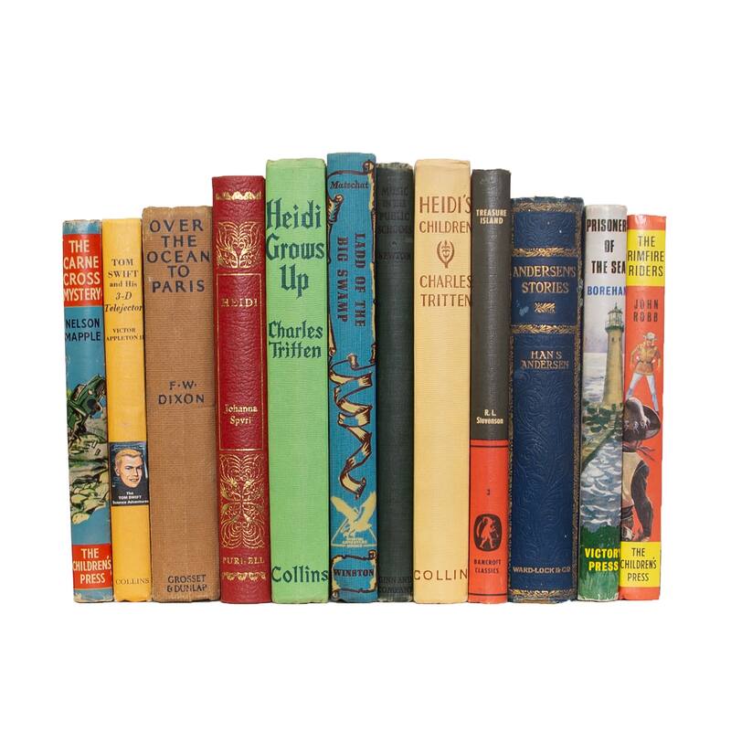 Books Decorative Accessories: Vintage Children's SubjectPak