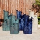 preview thumbnail 20 of 34, Glitzhome 26"H/ 31"H 4-Tier LED Vase-Shaped Ceramic Outdoor Floor Fountain with Birds/ Lotus