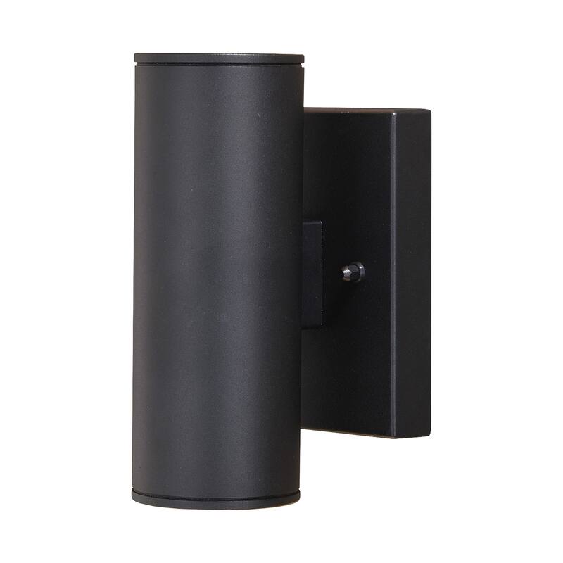 Chiasso Clear Glass Aluminum 2-light LED Outdoor Wall Lantern