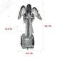 preview thumbnail 4 of 18, Haunted Hill Farm Lifesize Animatronic Haunted Angel Statue with Lights and Sound, Indoor/Covered Outdoor Halloween Decoration
