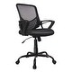 preview thumbnail 6 of 12, HOME Office Chair Mid-back Lumbar Support Swivel Computer Mesh Chair