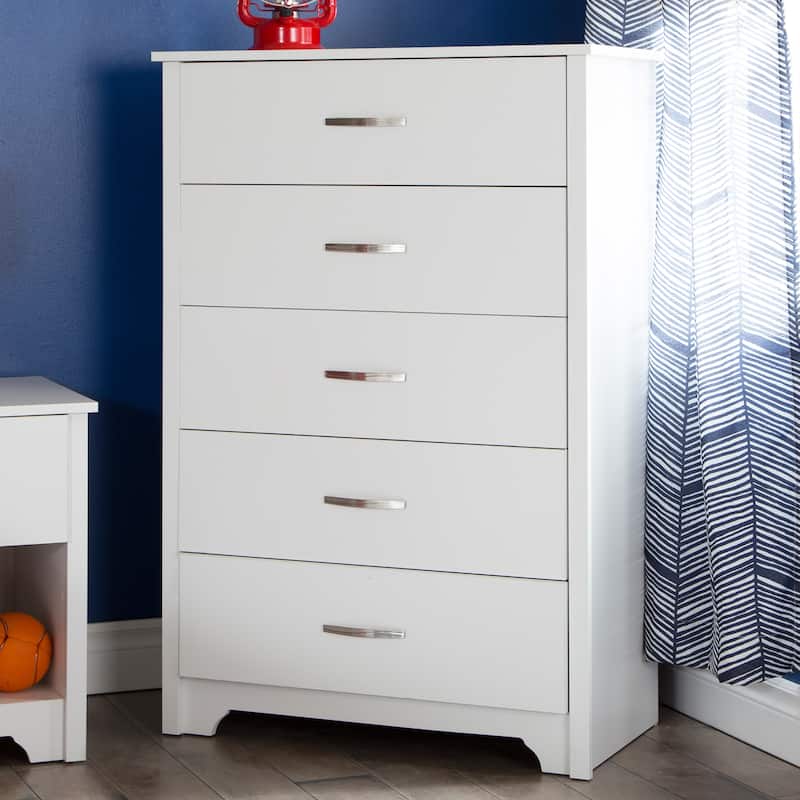 South Shore Fusion 5-drawer Chest - Pure White