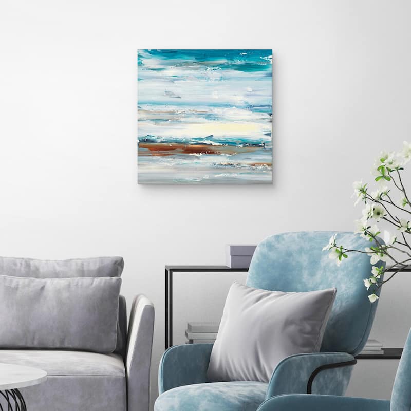 Island in the Stream by Jeff Iorillo Canvas Art Print