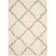 preview thumbnail 24 of 162, SAFAVIEH Dallas Shag Giusy Trellis 1.5-inch Thick Rug 4' x 6' - Ivory/Beige - Rectangle