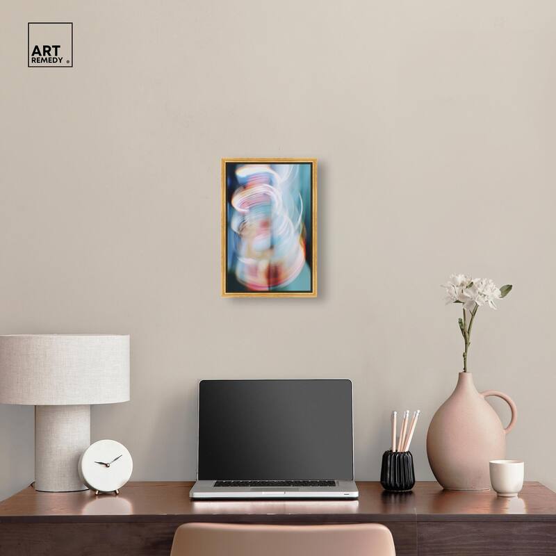 Swirling Light II Canvas by Art Remedy
