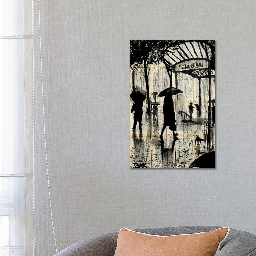 iCanvas "Metropolitain" by Loui Jover Canvas Print