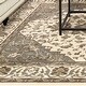 preview thumbnail 20 of 119, Miranda Haus Traditional Oriental Floral Medallion Indoor Area Rug