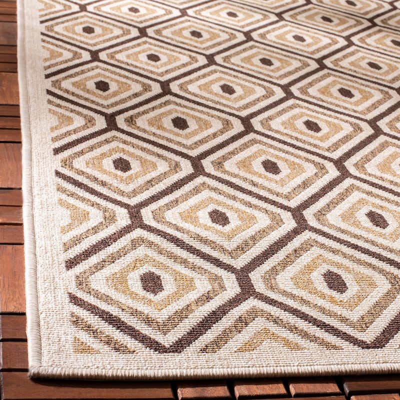 SAFAVIEH Veranda Bergþora Indoor/ Outdoor Waterproof Patio Backyard Rug